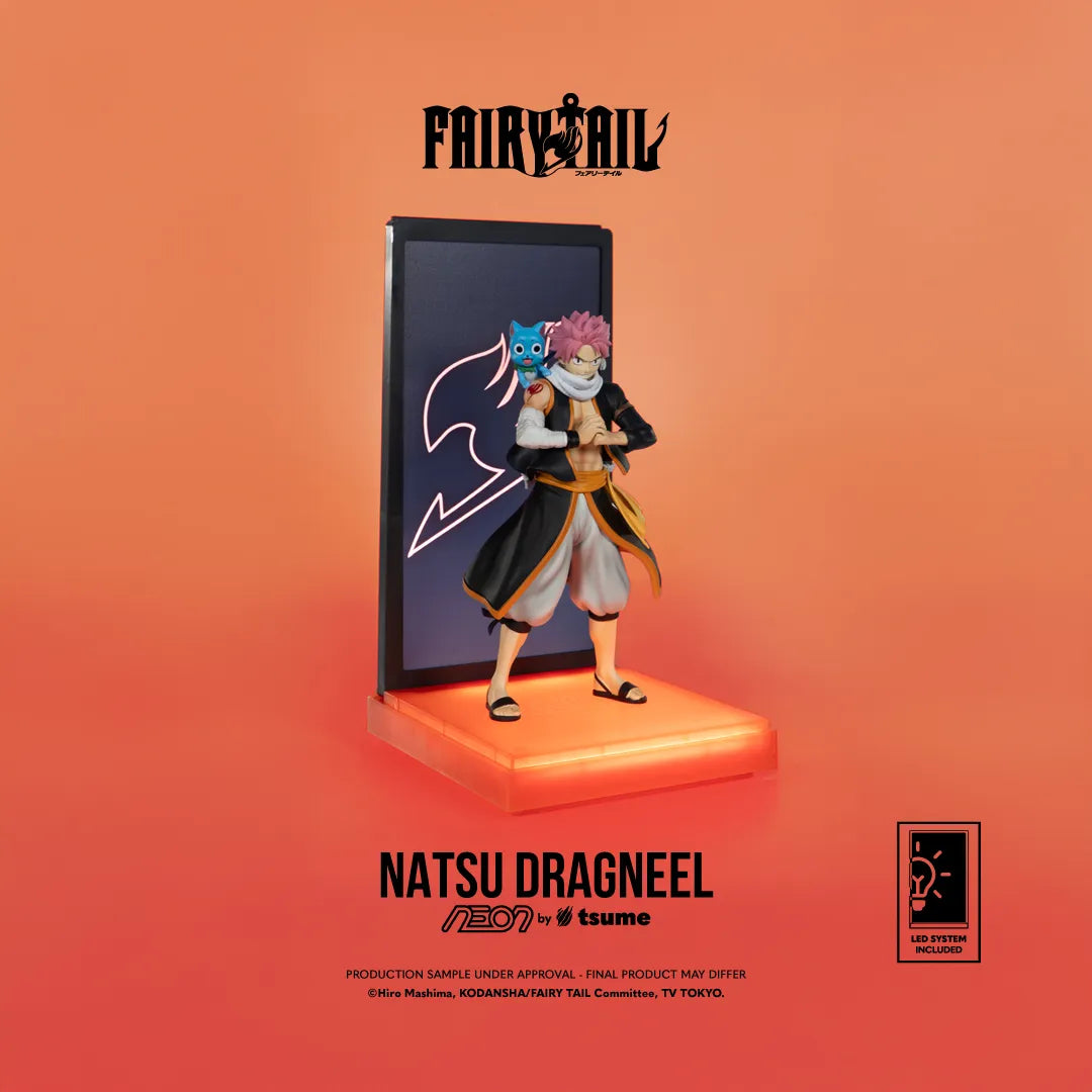 FAIRY TAIL NATSU DRAGNEEL NEON FIGURE TSUME