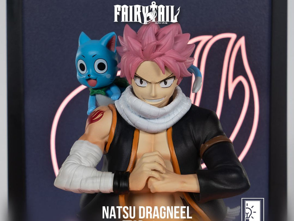 FAIRY TAIL NATSU DRAGNEEL NEON FIGURE TSUME