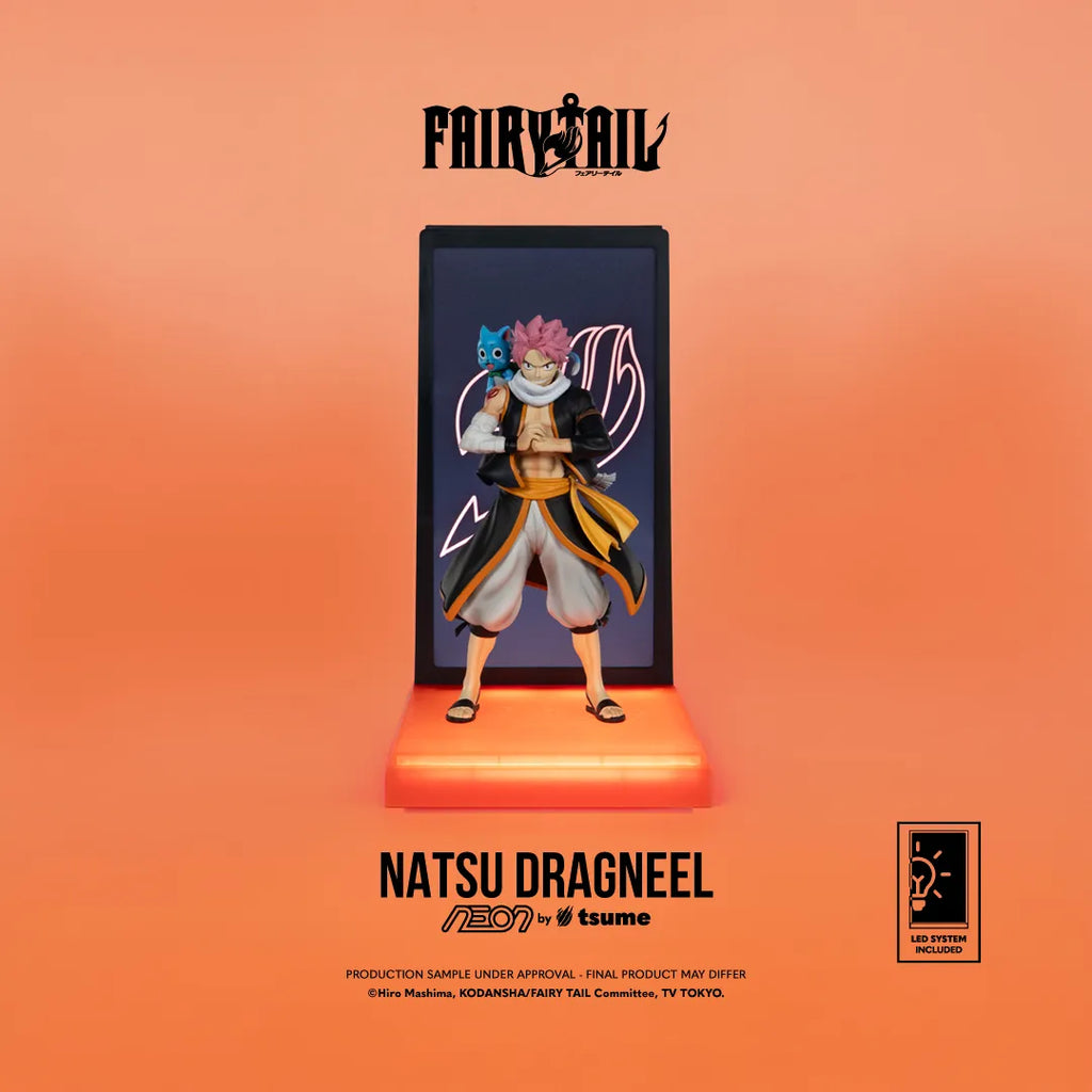 FAIRY TAIL NATSU DRAGNEEL NEON FIGURE TSUME