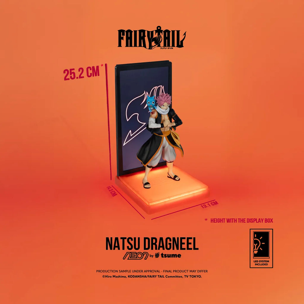FAIRY TAIL NATSU DRAGNEEL NEON FIGURE TSUME