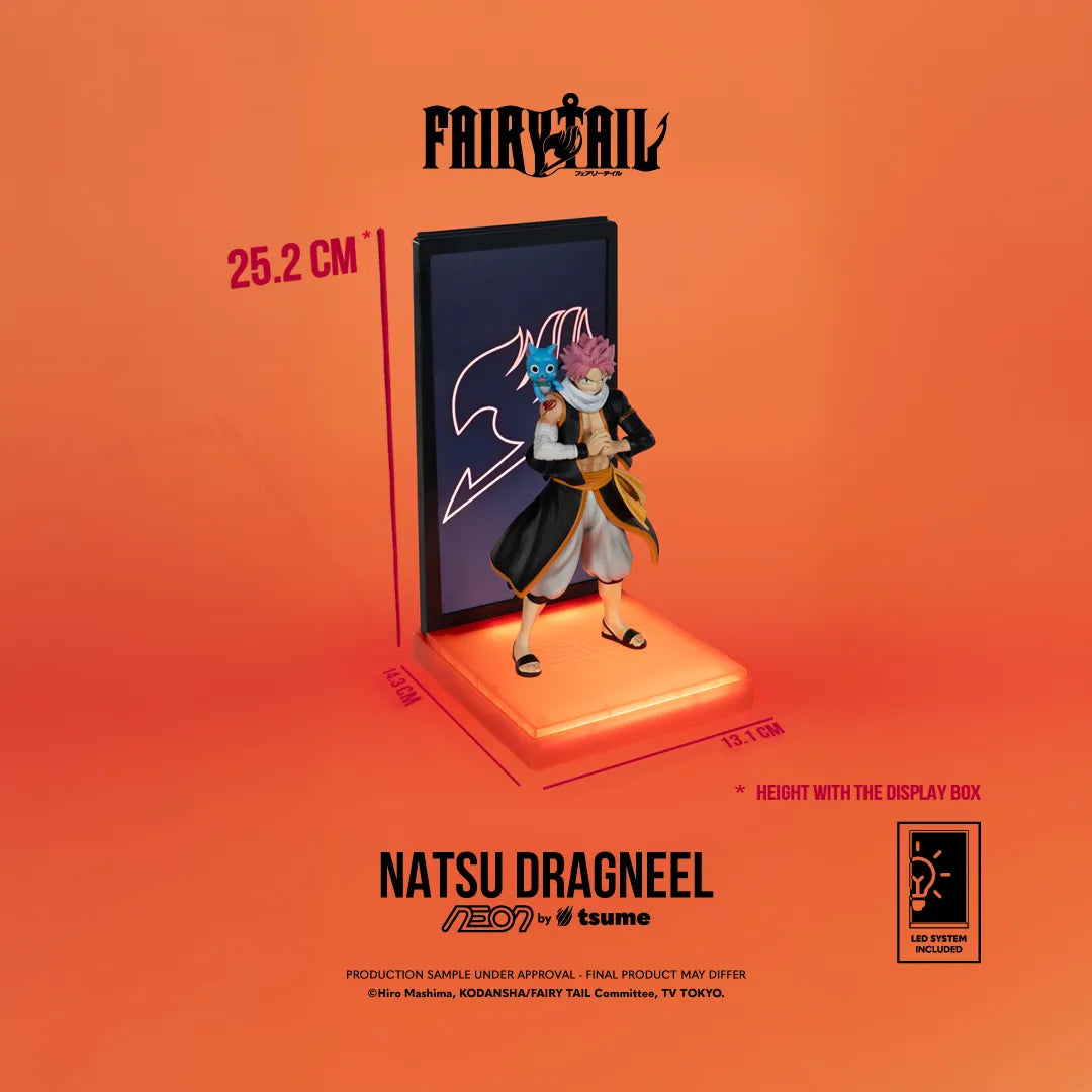 FAIRY TAIL NATSU DRAGNEEL NEON FIGURE TSUME