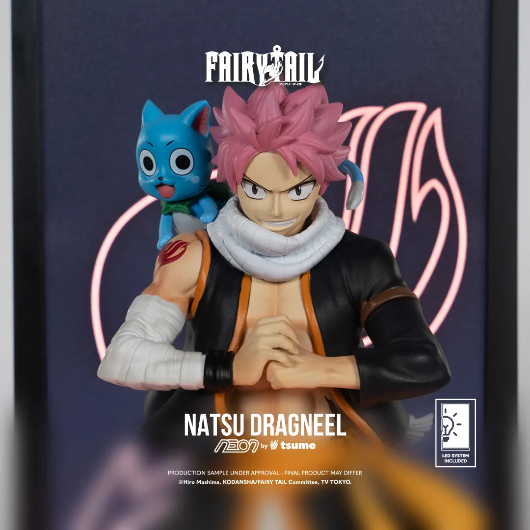 FAIRY TAIL NATSU DRAGNEEL NEON FIGURE TSUME