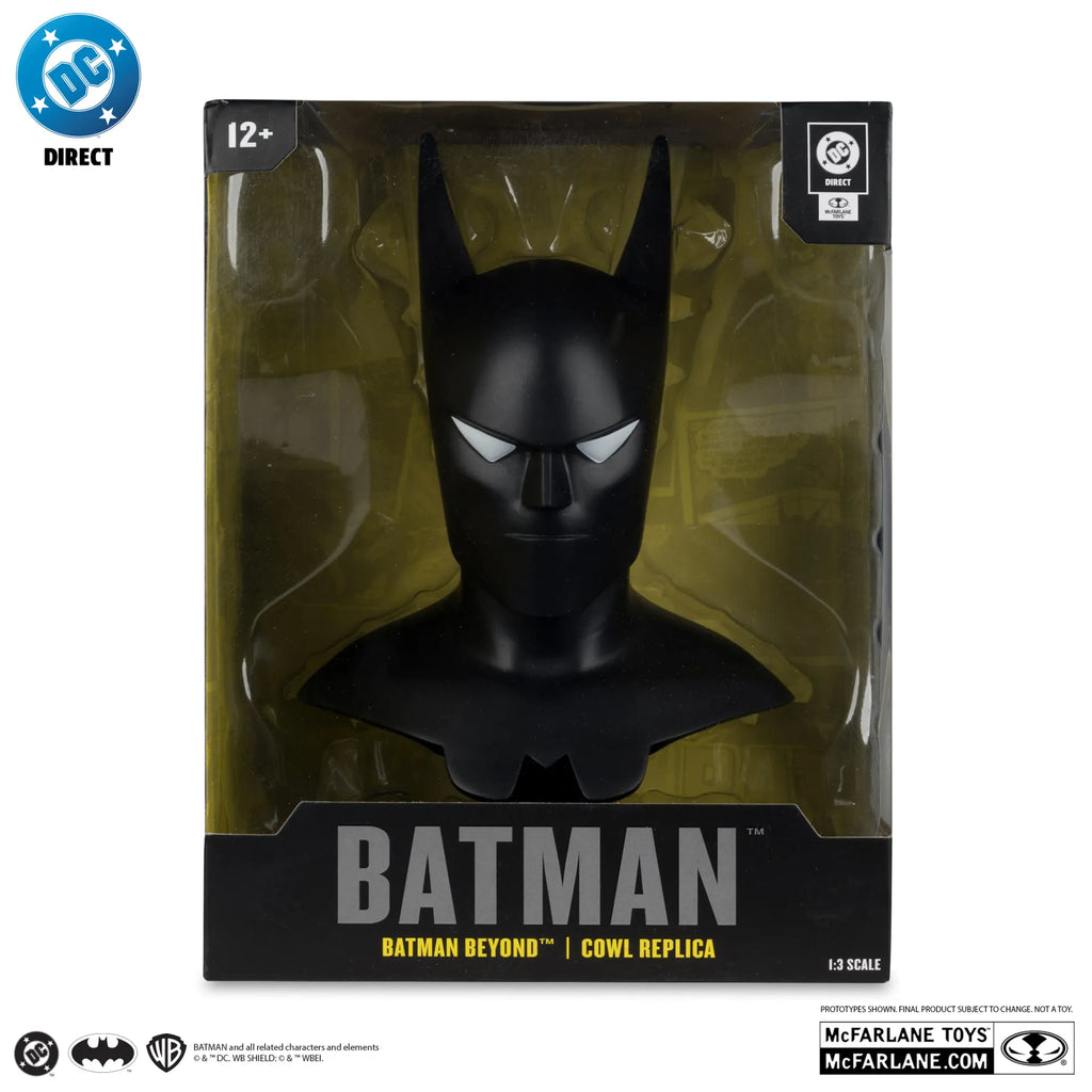 DC DIRECT BATMAN 1:3 COWL PROP REPLICA BATMAN BEYOND ANIMATED McFARLANE TOYS 25