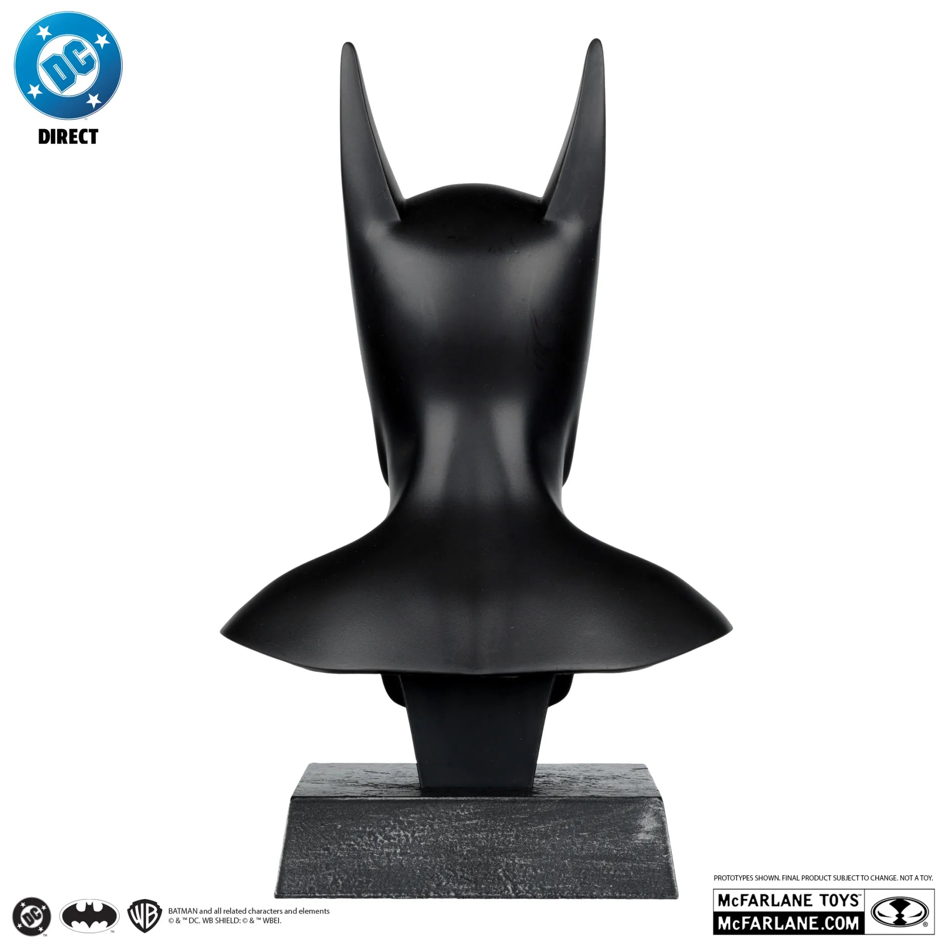 DC DIRECT BATMAN 1:3 COWL PROP REPLICA BATMAN BEYOND ANIMATED McFARLANE TOYS 25
