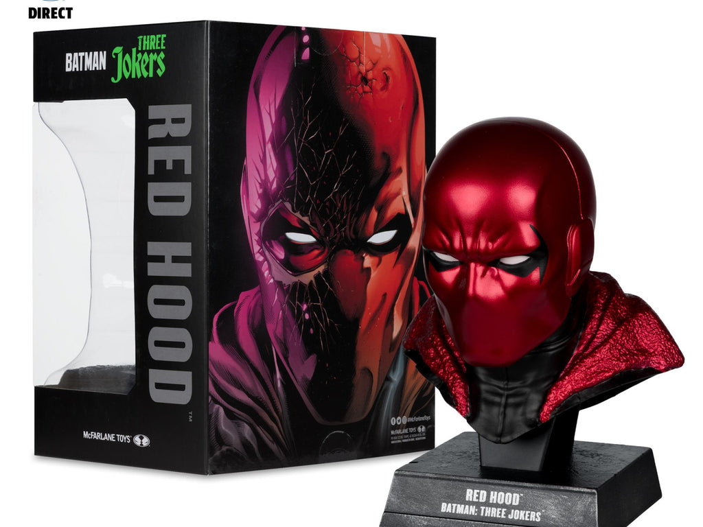 DC DIRECT BATMAN 1:3 COWL PROP REPLICA RED HOOD McFARLANE TOYS 25