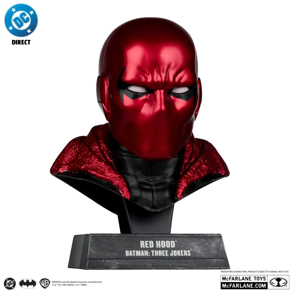 DC DIRECT BATMAN 1:3 COWL PROP REPLICA RED HOOD McFARLANE TOYS 25