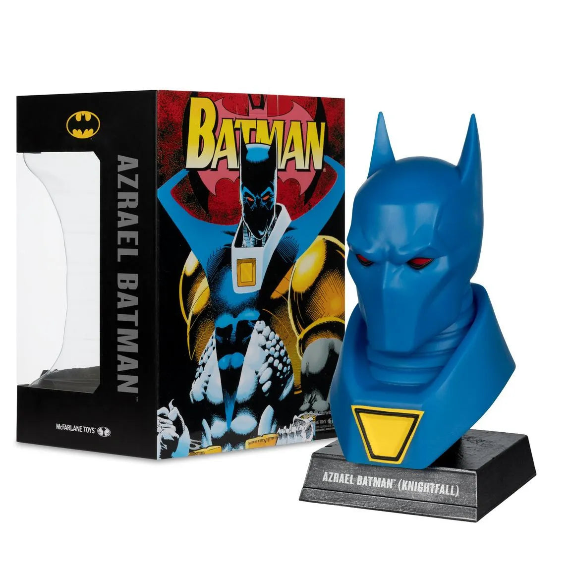 DC DIRECT BATMAN 1:3 COWL PROP REPLICA AZRAEL BATMAN KNIGHTFALL McFARLANE TOYS 25