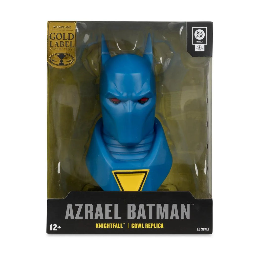 DC DIRECT BATMAN 1:3 COWL PROP REPLICA AZRAEL BATMAN KNIGHTFALL McFARLANE TOYS 25