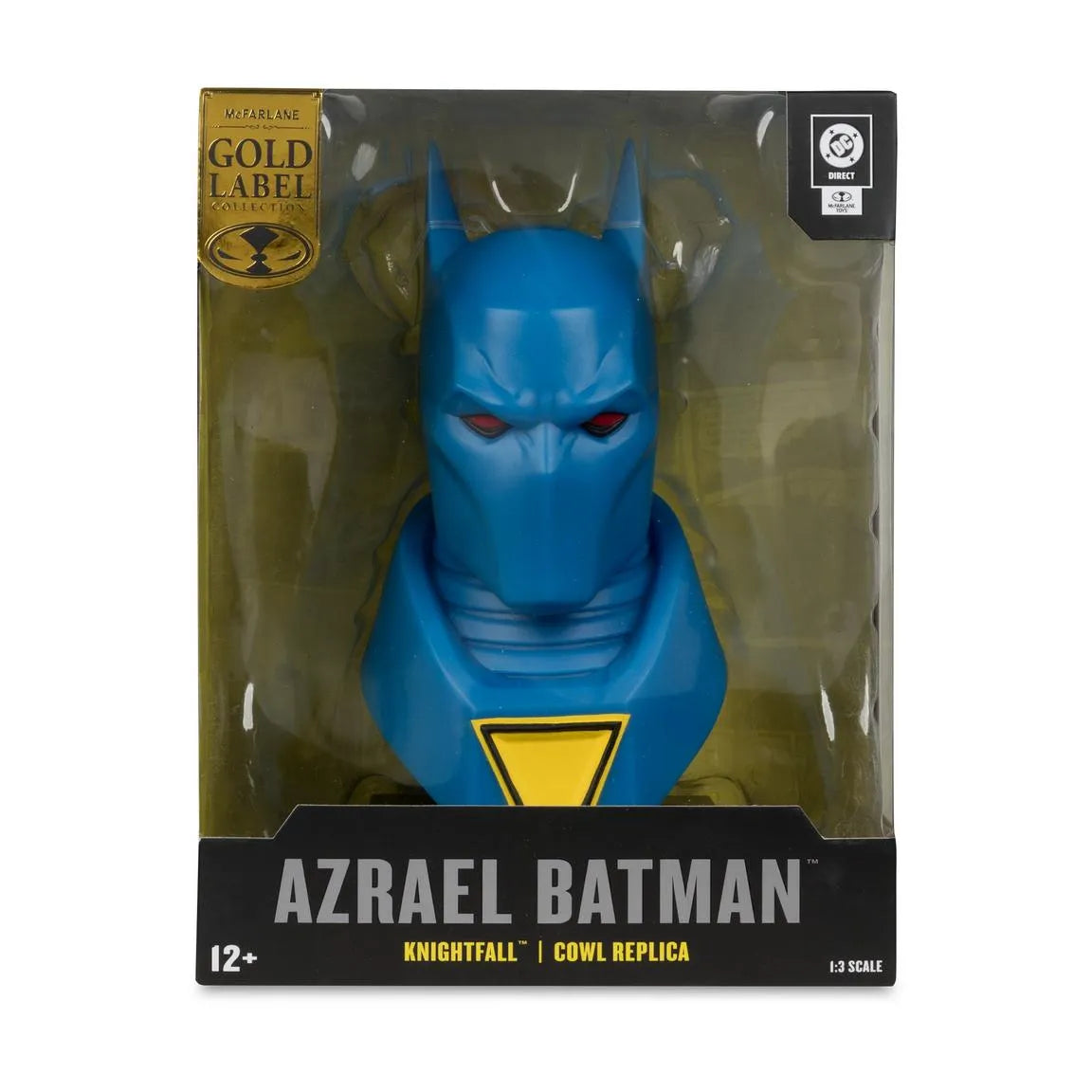 DC DIRECT BATMAN 1:3 COWL PROP REPLICA AZRAEL BATMAN KNIGHTFALL McFARLANE TOYS 25
