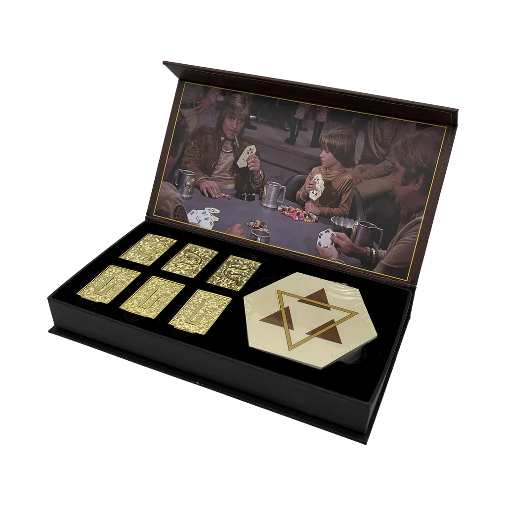 BATTLESTAR GALACTICA CUBITS & PYRAMID SET LIMITED EDITION PROP REPLICA FACTORY ENT