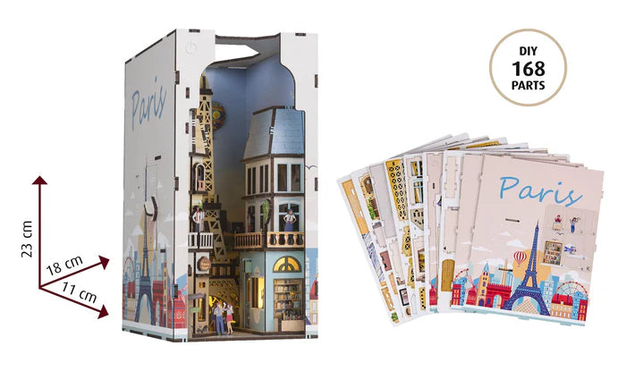 PARIS TINY ADVENTURES BOOK NOOK REVELL