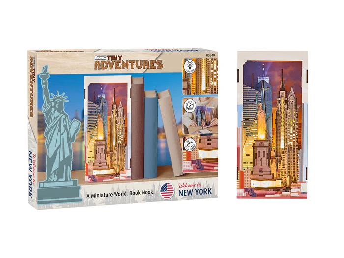 NEW YORK TINY ADVENTURES BOOK NOOK REVELL