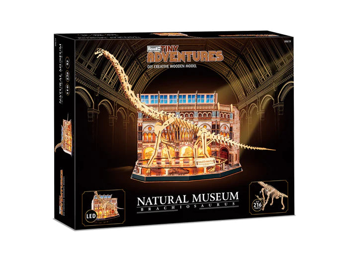 NATURAL MUSEUM BRACHIOSAURUS SK TINY ADVENTURES REVELL