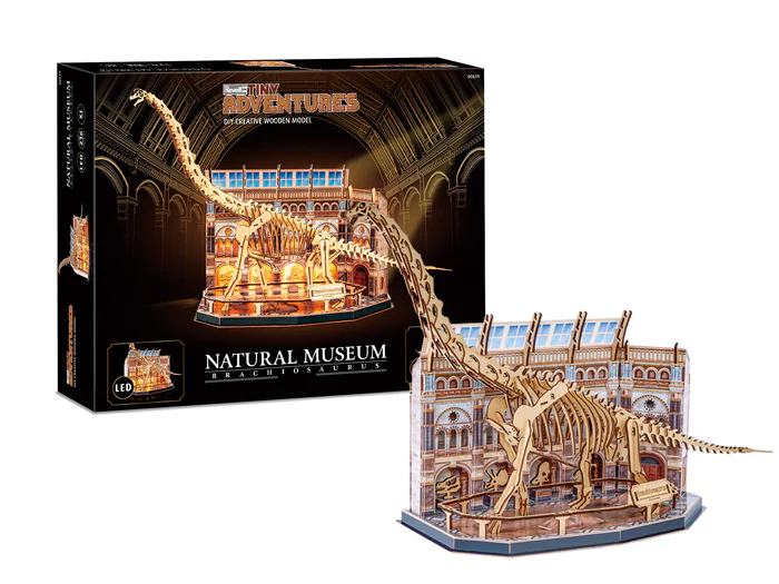 NATURAL MUSEUM BRACHIOSAURUS SK TINY ADVENTURES REVELL
