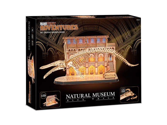 NATURAL MUSEUM BLUE WHALE TINY ADVENTURES REVELL