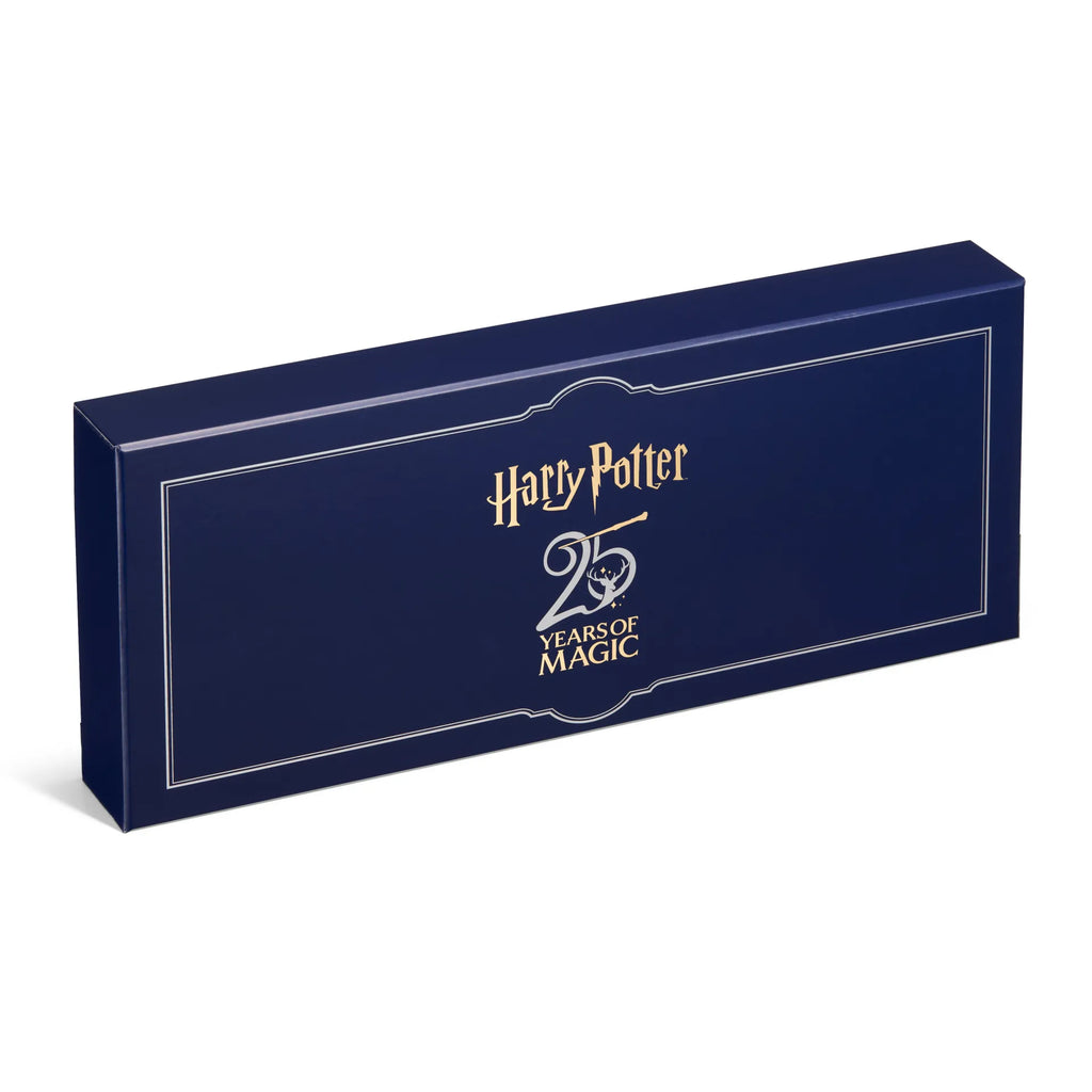 HARRY POTTER 25TH ANNIVERSARY WANDS AND SORCERER'S STONE SET NOBLE COLLECTIONS