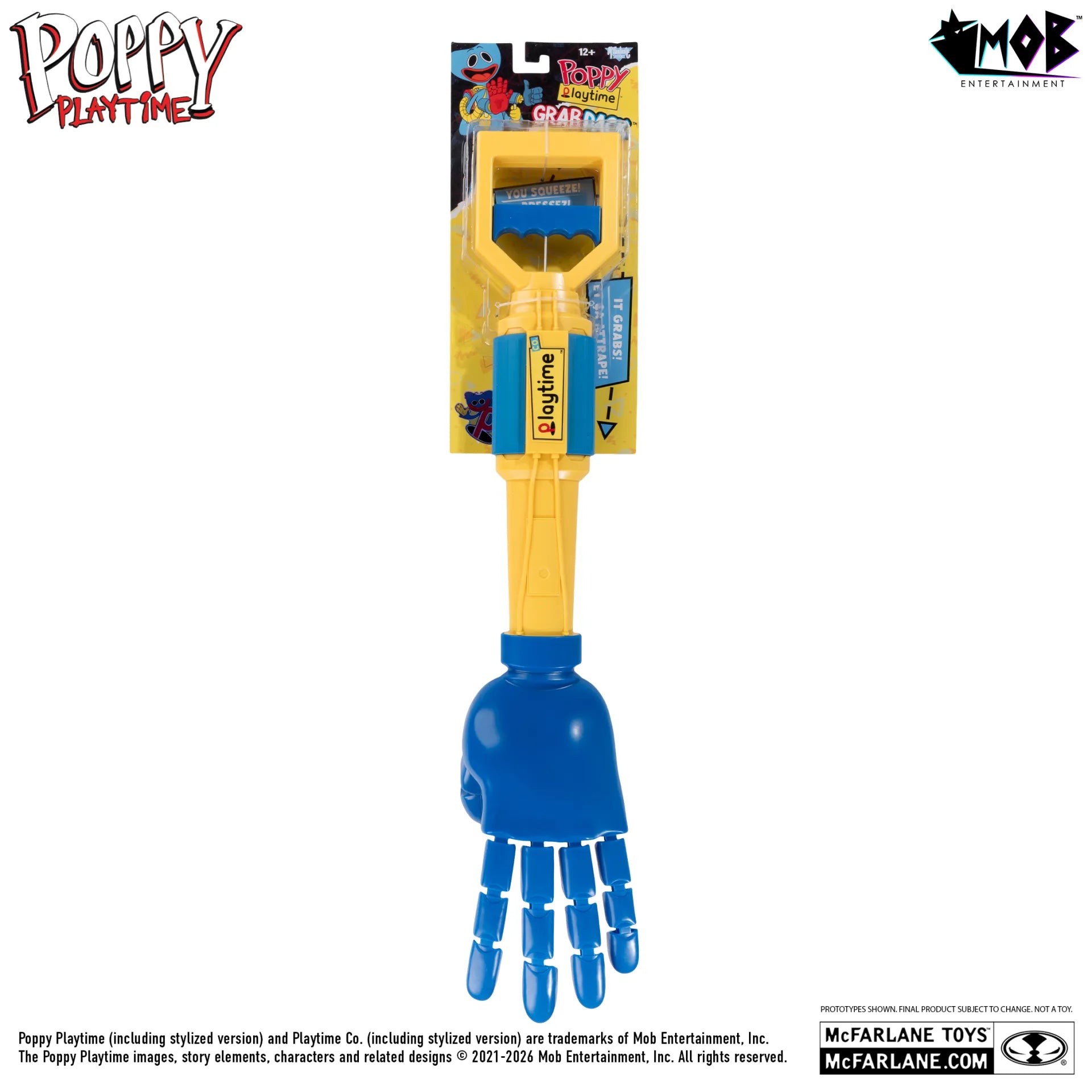 POPPY PLAYTIME GRABBER HANDS GRAB PACK BLUE McFARLANE TOYS 25