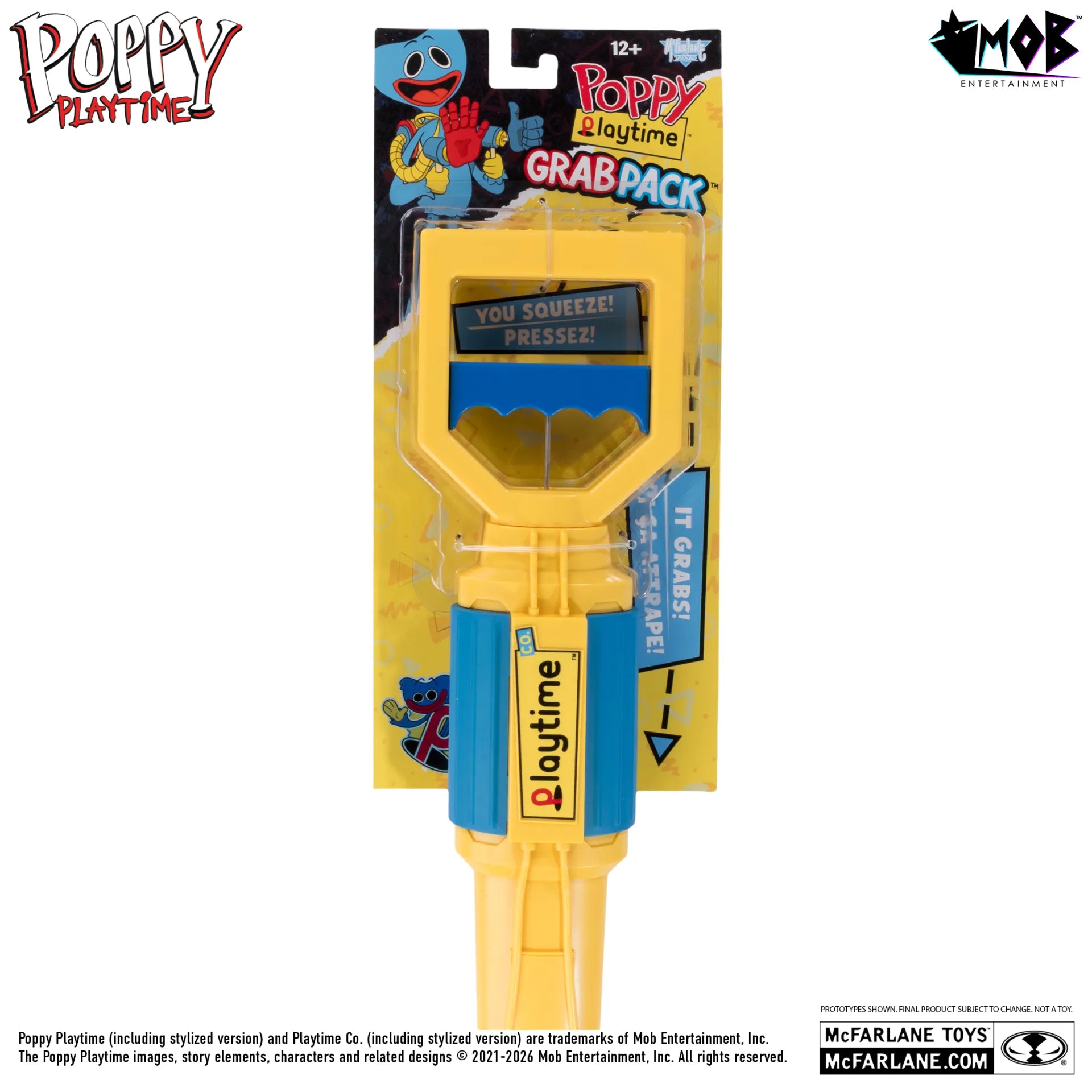 POPPY PLAYTIME GRABBER HANDS GRAB PACK BLUE McFARLANE TOYS 25
