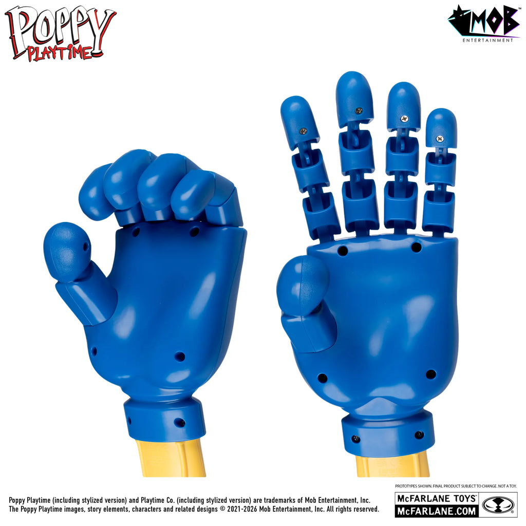 POPPY PLAYTIME GRABBER HANDS GRAB PACK BLUE McFARLANE TOYS 25