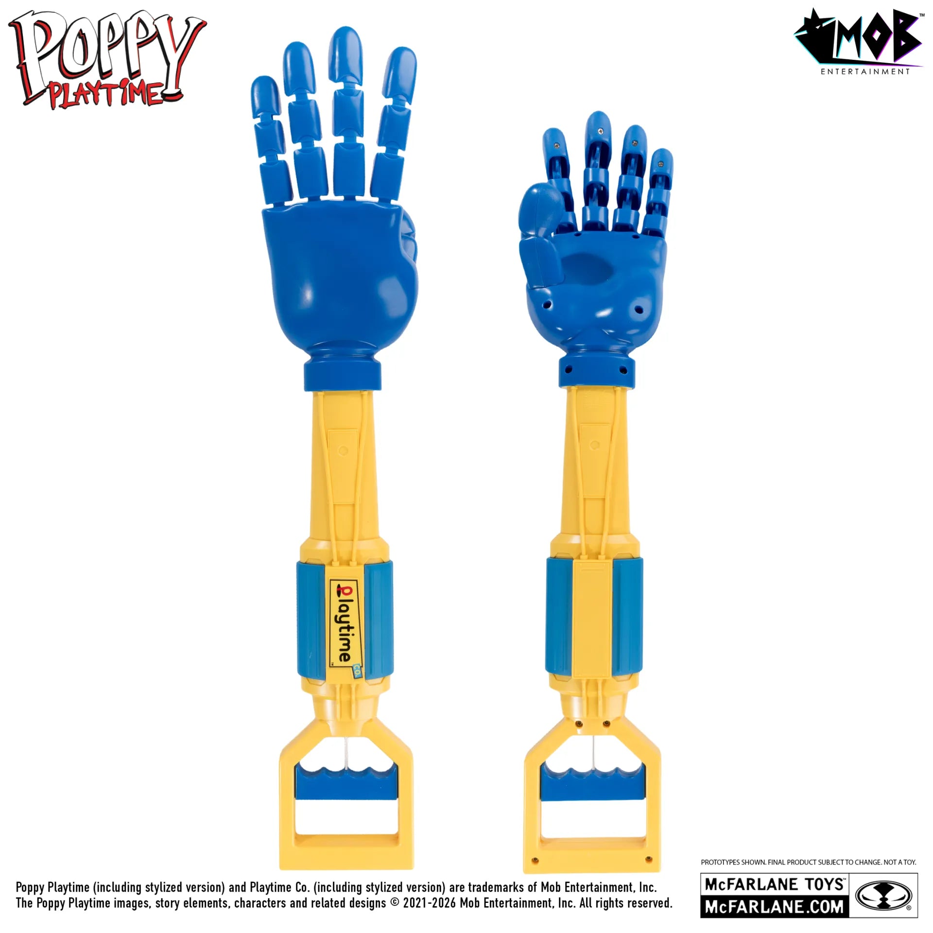 POPPY PLAYTIME GRABBER HANDS GRAB PACK BLUE McFARLANE TOYS 25