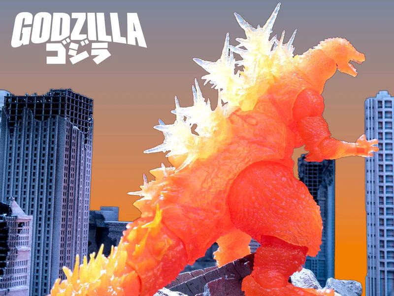 TOHO ULTIMATES! GODZILLA MINUS ONE BLAZING FIGURE SUPER 7