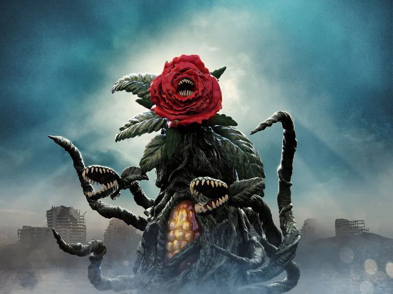TOHO ULTIMATES! W1 HEISEI BIOLLANTE ROSE FORM FIGURE SUPER 7