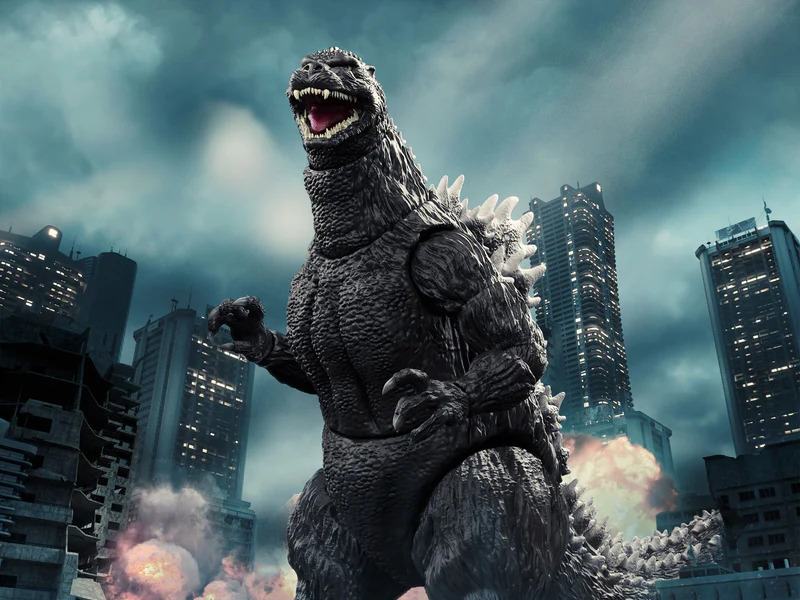 TOHO ULTIMATES! WV1 HEISEI GODZILLA VS BIOLLANTE FIGURE SUPER 7