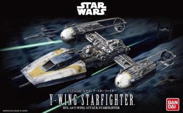 STAR WARS Y-WING STARFIGHTER (BANDAI) REVELL