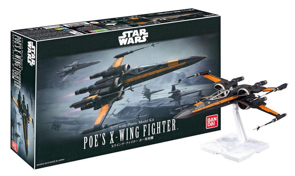 STAR WARS POE XWING FIGHTER (BANDAI) REVELL
