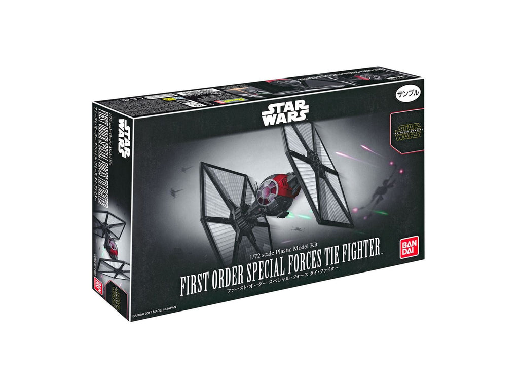 STAR WARS FIRST ORDER SPECIAL FORCES TIE FIGHTER (BANDAI) REVELL
