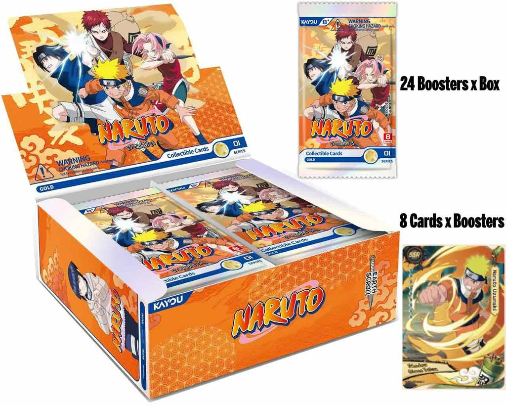 KAYOU - NARUTO - EARTH SCROLL - SMRITI COLLECTIBLE CARDS BOOSTER BOX EMEA (20)