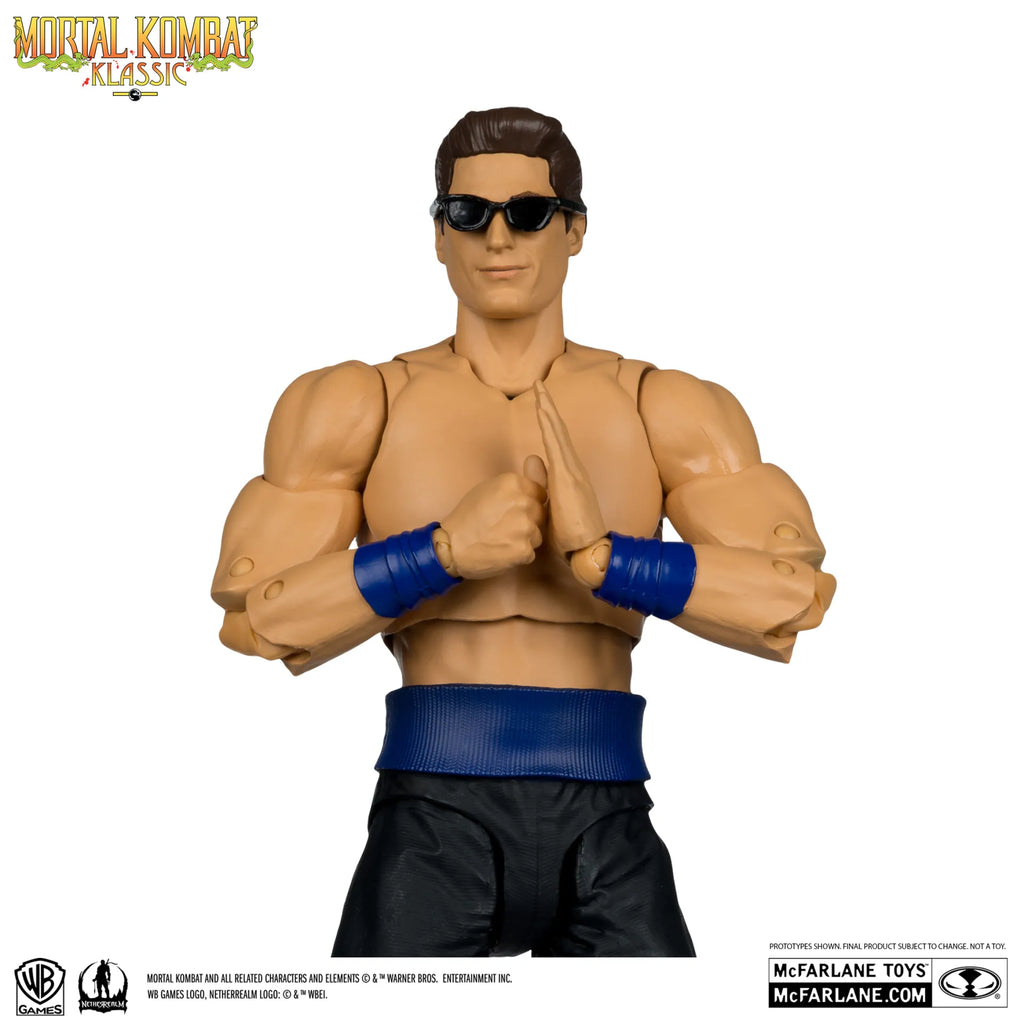 MORTAL KOMBAT KLASSICS 7INCH WAVE 4 JOHNNY CAGE ACTION FIGURE McFARLANE TOYS 25
