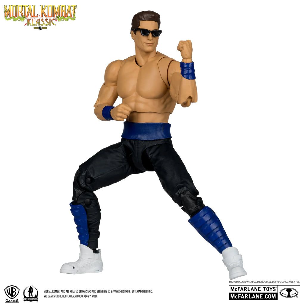 MORTAL KOMBAT KLASSICS 7INCH WAVE 4 JOHNNY CAGE ACTION FIGURE McFARLANE TOYS 25