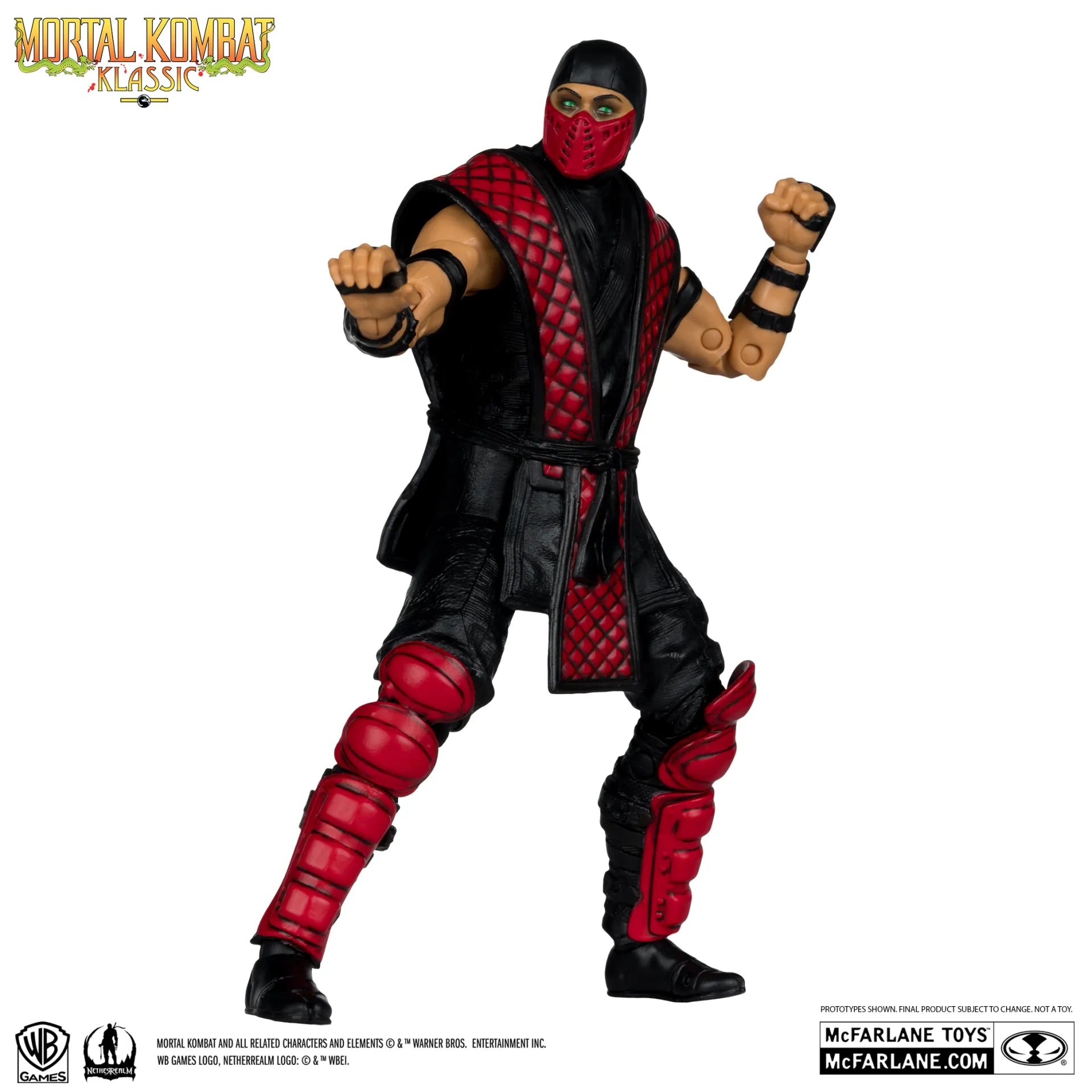 MORTAL KOMBAT KLASSICS 7INCH WAVE 4 ERMAC ACTION FIGURE McFARLANE TOYS 25