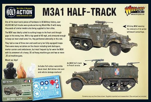 BOLT ACTION HALFTRACK M3A1 WARLORD GAMES