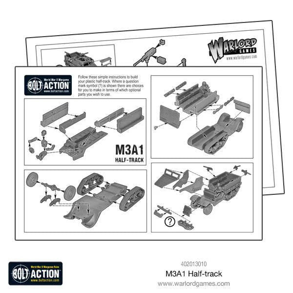 BOLT ACTION HALFTRACK M3A1 WARLORD GAMES