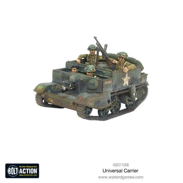 BOLT ACTION UNIVERSAL CARRIER WARLORD GAMES
