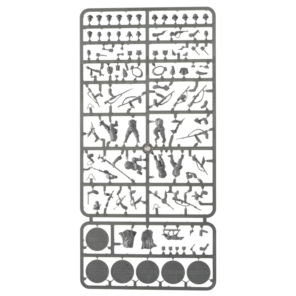 BOLT ACTION SOVIET ARMY INFANTRY PLATOON WARLORD GAMES