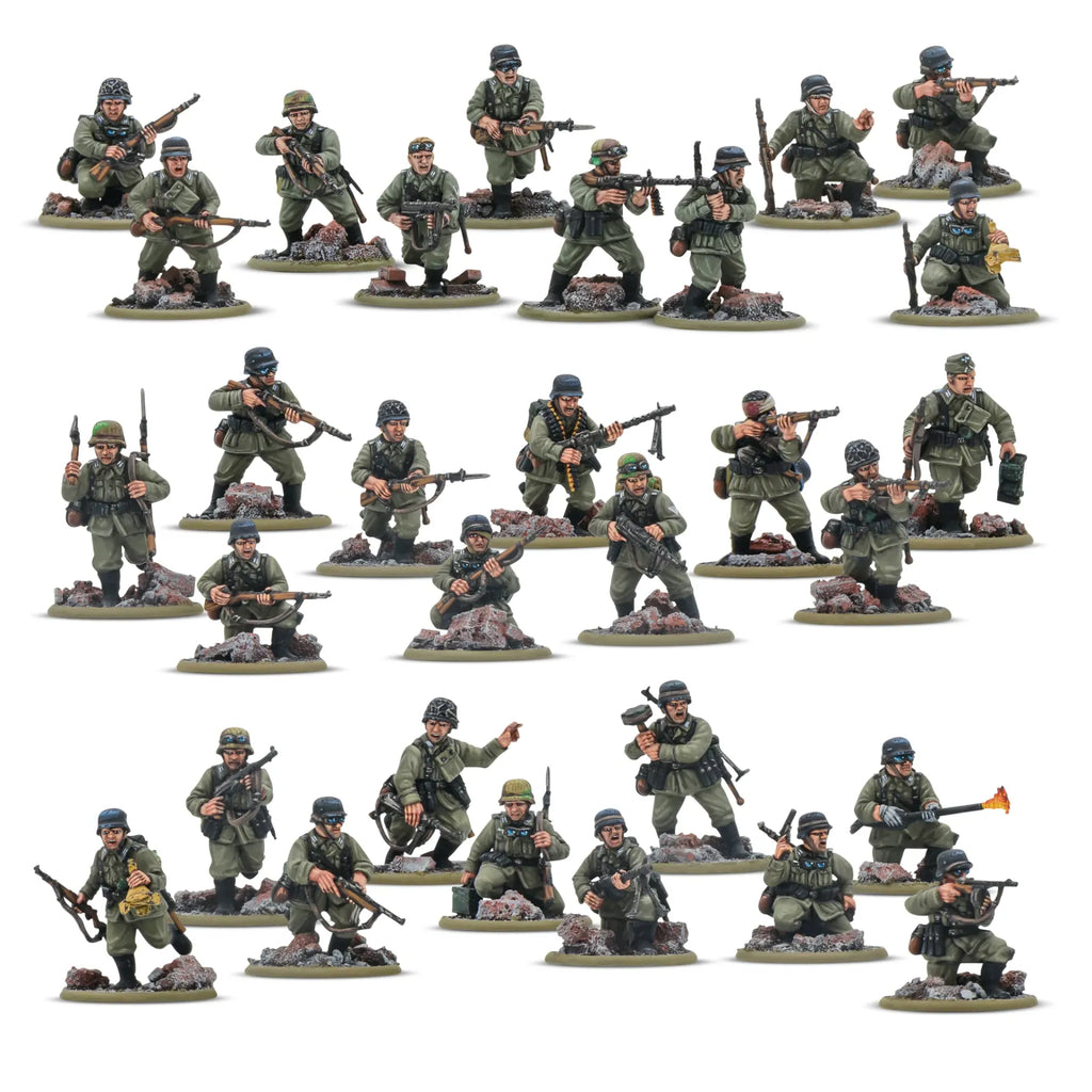 BOLT ACTION VETERAN INFANTRY PLATOON WARLORD GAMES