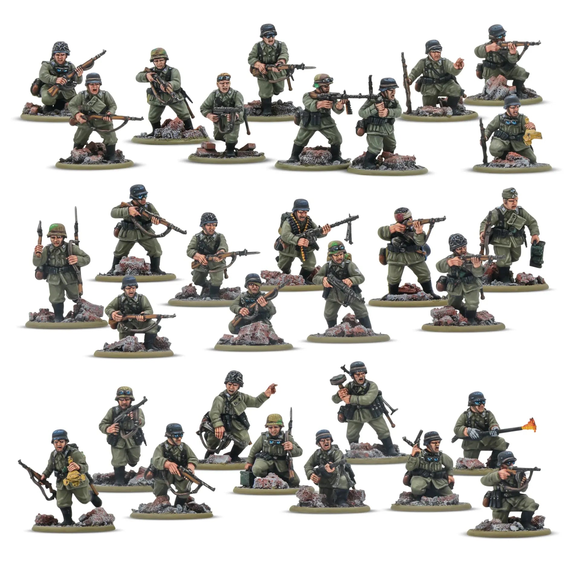 BOLT ACTION VETERAN INFANTRY PLATOON WARLORD GAMES