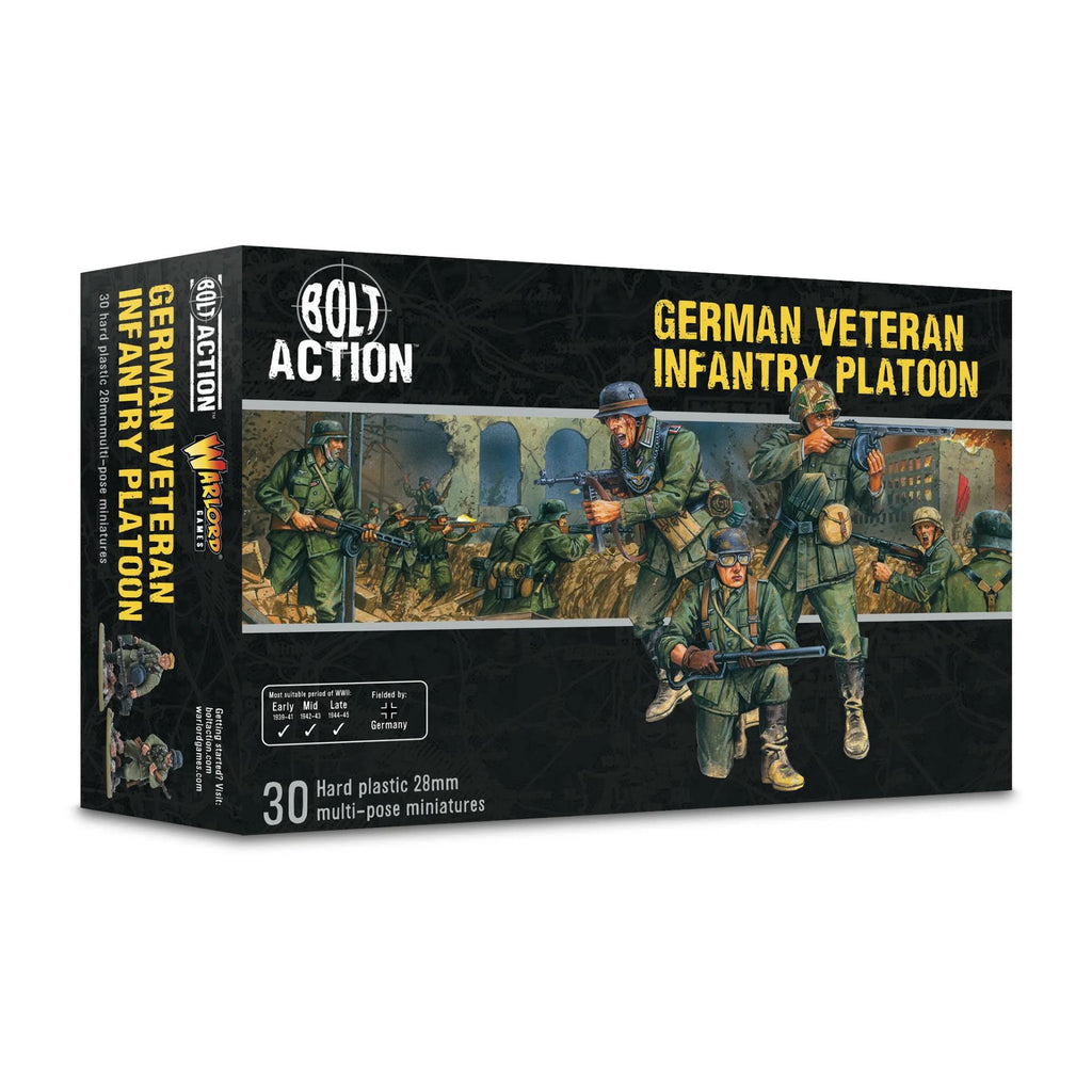 BOLT ACTION VETERAN INFANTRY PLATOON WARLORD GAMES