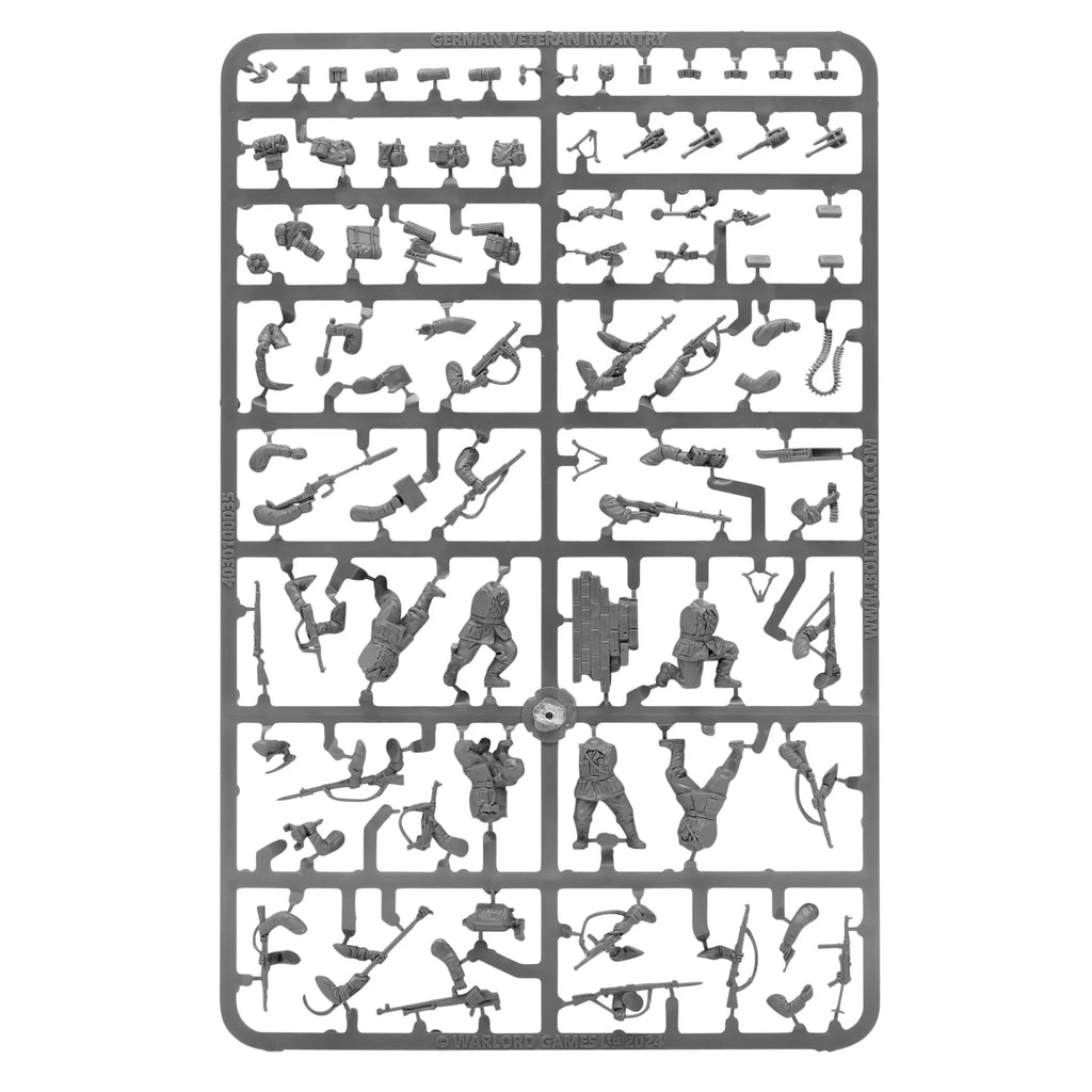 BOLT ACTION VETERAN INFANTRY PLATOON WARLORD GAMES