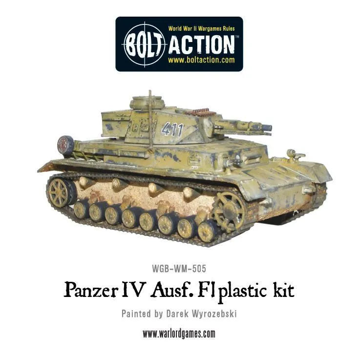 BOLT ACTION PANZER IV AUSF F1/G/H MEDIUM TANK WARLORD GAMES