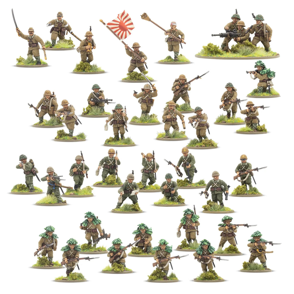 BOLT ACTION JAPANESE ARMY INFANTRY PLATOON WARLORD GAMES