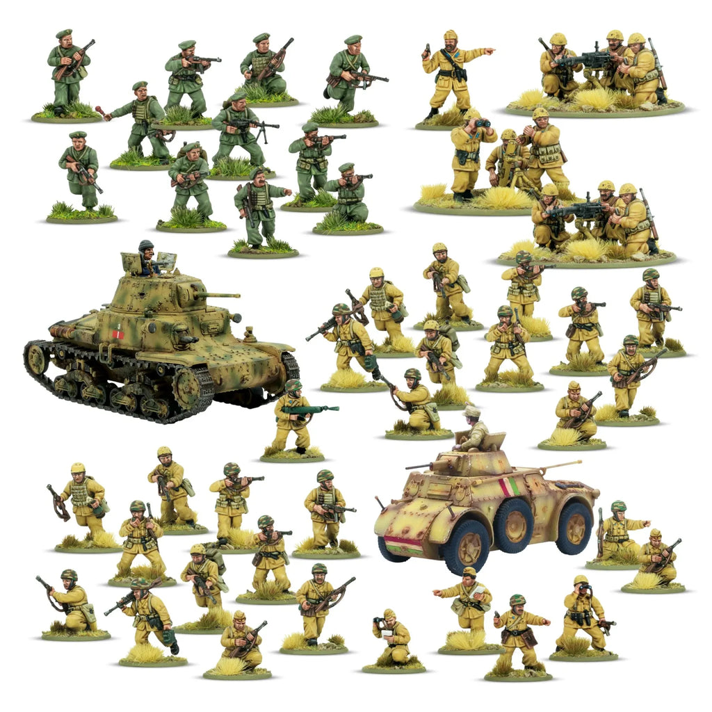 BOLT ACTION LIONS OF FOLGORE STARTER ARMY WARLORD GAMES