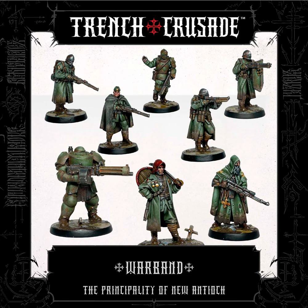TRENCH CRUSADE NEW ANTIOCH WARBAND MINDWORK GAMES