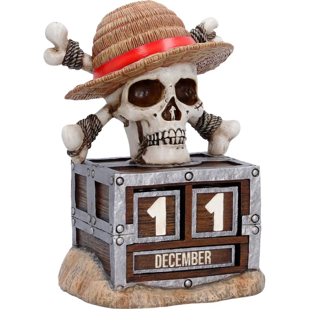 ONE PIECE LUFFY JOLLY ROGER PERPETUAL CALENDAR NEMESIS NOW