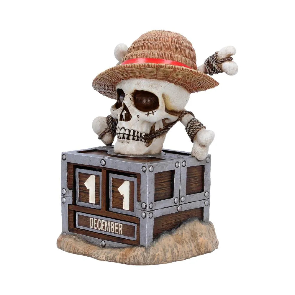 ONE PIECE LUFFY JOLLY ROGER PERPETUAL CALENDAR NEMESIS NOW