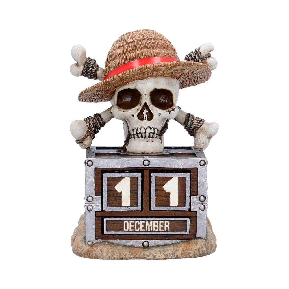 ONE PIECE LUFFY JOLLY ROGER PERPETUAL CALENDAR NEMESIS NOW