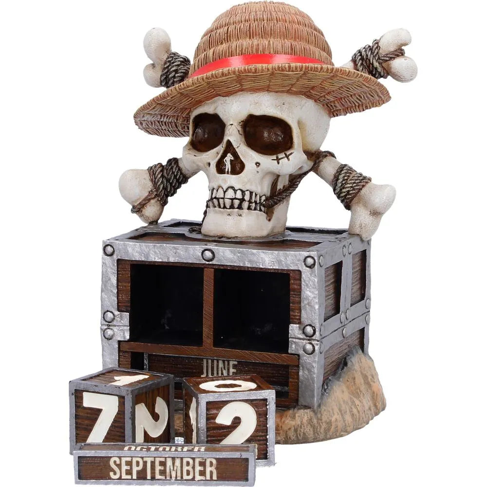 ONE PIECE LUFFY JOLLY ROGER PERPETUAL CALENDAR NEMESIS NOW